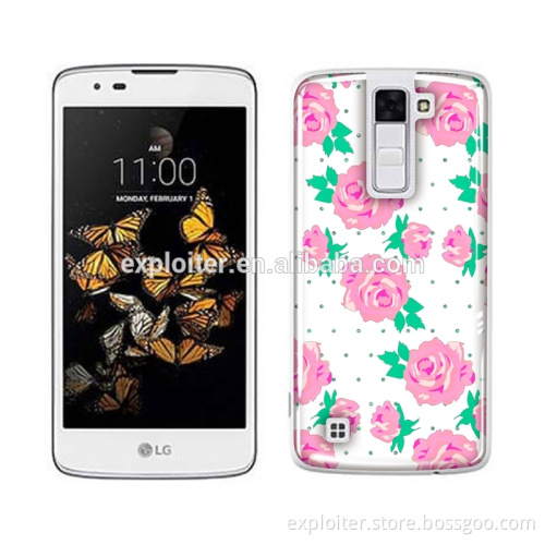 Ultra-thin soft plastic epoxy resin make phone case for LG K8 back case
